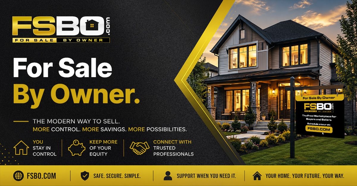 Sell Your Home Without an Agent — For Sale By Owner