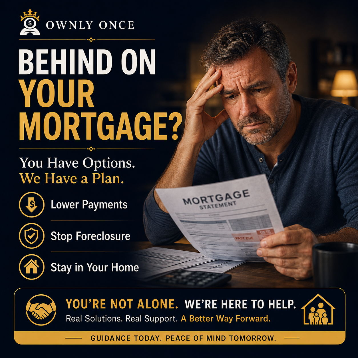 The Stay Home Plan — homeowner mortgage and foreclosure options guidance